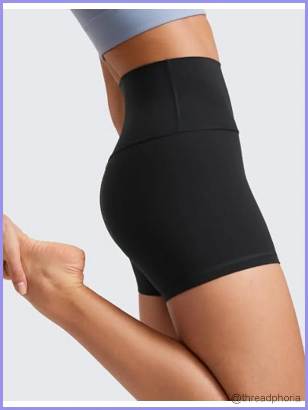 Butterluxe High Rise Biker Shorts 4